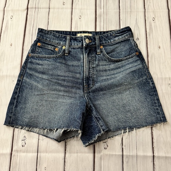 Madewell Pants - Madewell The Perfect Vintage Curvy Jean Shorts Size‎ 26 Women's Summer